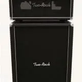 Two Rock Classic Reverb Signature Head & 2x12 Cab Black Bronco / Silver Chassis