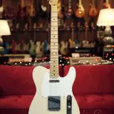 L.A. Vintage Gear Proprietary Single Cut T-Style Electric Guitar in Nicotine Blonde with a Maple Neck - Brand New!