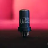 Vintage RCA 6SJ7 Metal - Tests Good