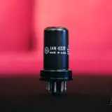 Vintage JAN GE 6SJ7 Metal - Tests Good