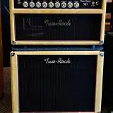 Two Rock TS1 100 Watt Head and 1x12 Closed Back Cab - Buckskin Suede and Oxblood Grill