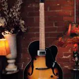 1961 Gretsch 6186 Clipper Hollow Body Electric Guitar - With Original Hardshell Case!
