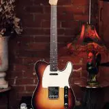 Mario Martin "Model T" Electric Guitar - Double Bound 3 Tone Sunburst & Fralin Pickups!