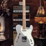Xotic XTC-TL T-Style Relic'd Electric Guitar - Silver Metallic Finish Double Bound Thinline #3958!