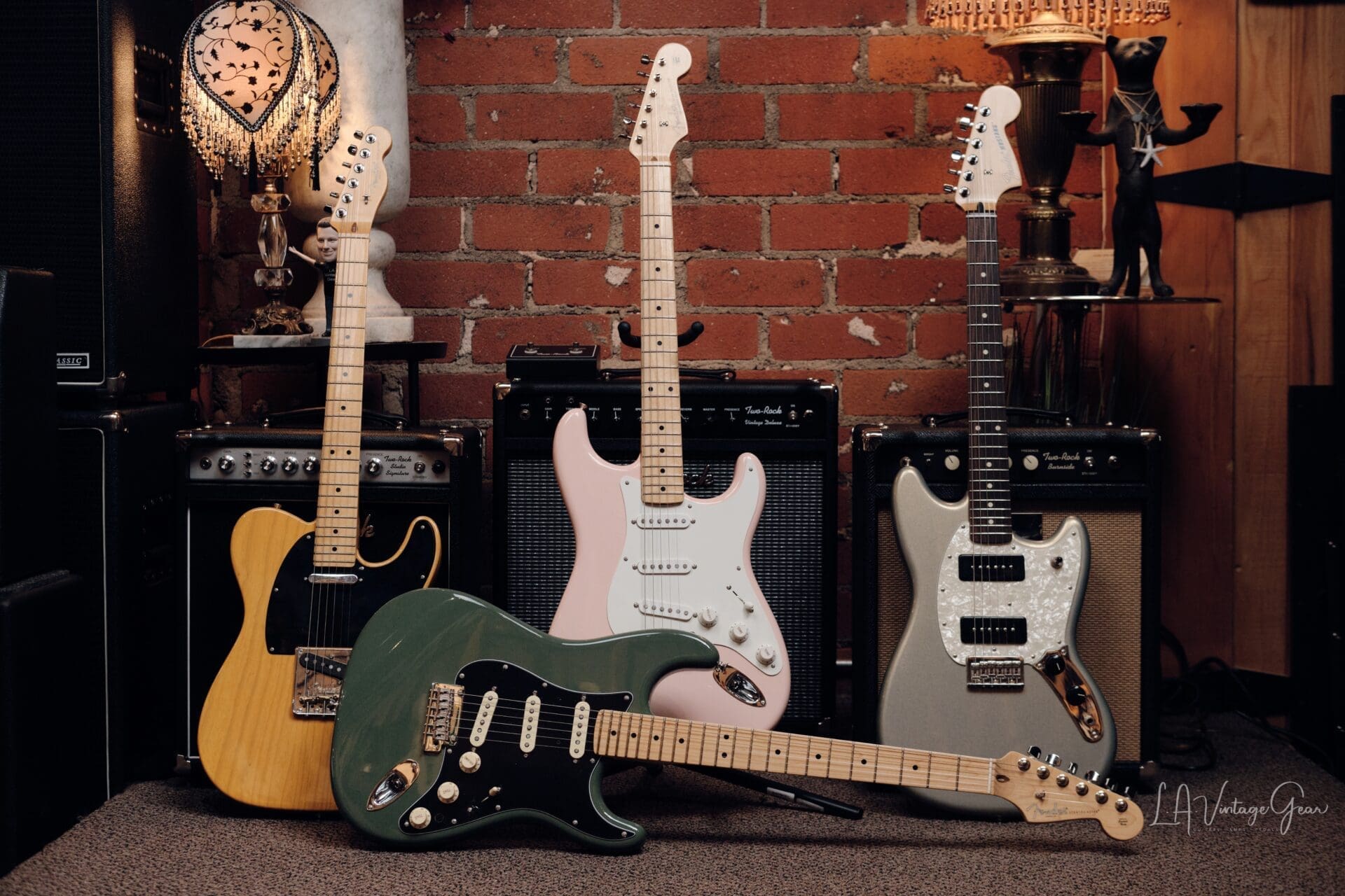 Vintage Fender guitars