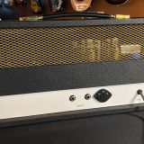 Blankenship Amp Head  in an Authentic  Signed Kerry Wright Headshell – In Black Tolex