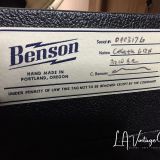 Benson 1×12 Cab – In Black Tolex with “Landau” Speaker Cloth-Celestion 12″ G12 30W Speaker