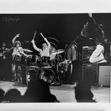 The Who – Quadrophenia Tour 1973 -Authentic Concert Photo by Ed Finnell  – B&W – White Matte 20″x24″