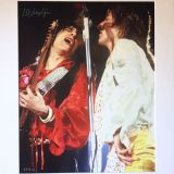 Ronnie Wood & Rod Stewart – Smiler Tour L.A. Forum 1975 -Authentic Concert Photo by Ed Finnell – Color White Matte 20″x24″