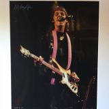 Paul McCartney Wings Over America Tour Los Angeles 1976 -Authentic Concert Photo by Ed Finnell – Color – White Matte 20″x24″