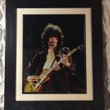 Jimmy Page Physical Graffiti Tour 1973 – L.A. Forum – FRAMED Authentic Concert Photos by Ed Finnell on 25″x 29″