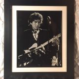 Bob Dylan & The Band Blood On The Tracks Tour 1974 – FRAMED Authentic Concert Photos by Ed Finnell on 25″x 29″