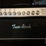 (Pre-Order) Two Rock Silver Sterling Signature 100 Watt Head – Black Suede & Silver Chassis