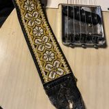 (SOLD) Ace Vintage Guitar Strap – ’69  – ‘Flower Design’