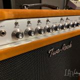 Two Rock 40W Bloomfield Drive Combo Guitar Amplifier in Custom Golden Brown Suede