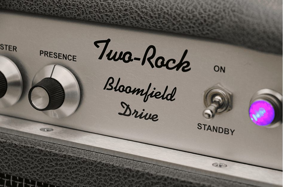 Two-Rock Bloomfield 100/50 Watt Head, Slate Gray Tolex, Silver knobs