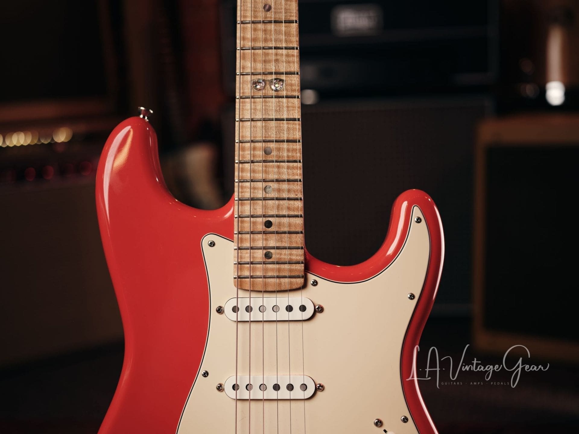 SOLD) Chapin Stratahoula S-Style Custom Electric Guitar in