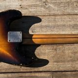 (SOLD) Danocaster 2 Tone Sunburst Double Cut Electric Guitar w/ Arcane Pups!