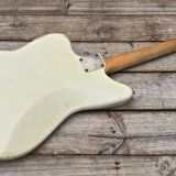 (SOLD) Danocaster “Oly White” Offset Electric Guitar with Large Block Inlays