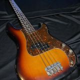 K-Line  P-Bass 2020 – In a Medium Relic’d 3 Tone Sunburst