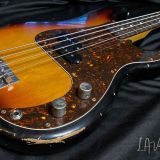 K-Line  P-Bass 2020 – In a Medium Relic’d 3 Tone Sunburst