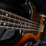 K-Line  P-Bass 2020 – In a Medium Relic’d 3 Tone Sunburst