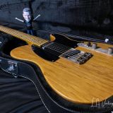 (SOLD) K-Line Truxton Black Guard ‘NoCaster’  T -Style Electric Guitar with a Roasted Pine Body