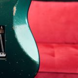 Fender Stratocaster  Electric Guitar-John Cruz Masterbuilt 2007-Sherwood Green-Abigail Ybarra Pickups