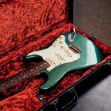 Fender Stratocaster  Electric Guitar-John Cruz Masterbuilt 2007-Sherwood Green-Abigail Ybarra Pickups