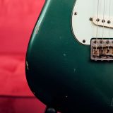 Fender Stratocaster  Electric Guitar-John Cruz Masterbuilt 2007-Sherwood Green-Abigail Ybarra Pickups