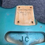 Fender Stratocaster  Electric Guitar-John Cruz Masterbuilt 2007-Sherwood Green-Abigail Ybarra Pickups