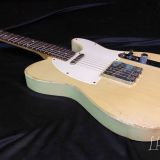 Danocaster Single Cut White Guard Blonde Electric Guitar