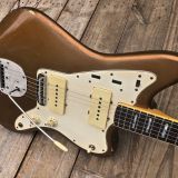 Danocaster Custom Gold/Aged Bronze Offset Electric Guitar