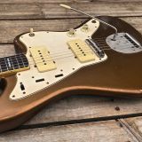 Danocaster Custom Gold/Aged Bronze Offset Electric Guitar