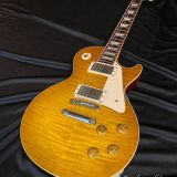 Gibson ’59 Reissue Les Paul Custom VOS  Electric Guitar 2014 Sunrise Tea Burst Flame Top