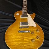 Gibson ’59 Reissue Les Paul Custom VOS  Electric Guitar 2014 Sunrise Tea Burst Flame Top