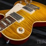 Gibson ’59 Reissue Les Paul Custom VOS  Electric Guitar 2014 Sunrise Tea Burst Flame Top