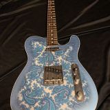 Xotic Blue Paisley T-Style Guitar XTC-1 #2149