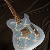 Xotic Blue Paisley T-Style Guitar XTC-1 #2149