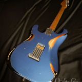 Xotic S-Style Electric Guitar XSC-2 in Lake Placid Blue over a 3T ‘Burst #1915