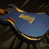 Xotic S-Style Electric Guitar XSC-2 in Lake Placid Blue over a 3T ‘Burst #1915