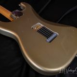 Rutters S-Style Electric Guitar in Gold – Budz Pickups!