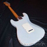 K-Line Springfield S-Style Guitar in Sonic Blue