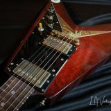 Echopark Vanguard ’59  Electric Guitar in Burgundy Finish – Korina Body ! Wow – What a Guitar !