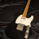 K-Line Black Truxton Electric Guitar – Ash Body – Great Weight – Another build from our top builders