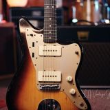 Danocaster Offset Electric Guitar – Anodized Gold Pickguard & Sunburst Finish