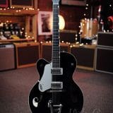 Gretsch 6120 Electric Guitar - Jet Black Finish Owned & Signed by Doyle Bramhall II