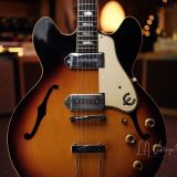 Epiphone Vintage 1965 Casino Electric Guitar – Dark Sunburst Finish – Owners Personal Beatle Guitar