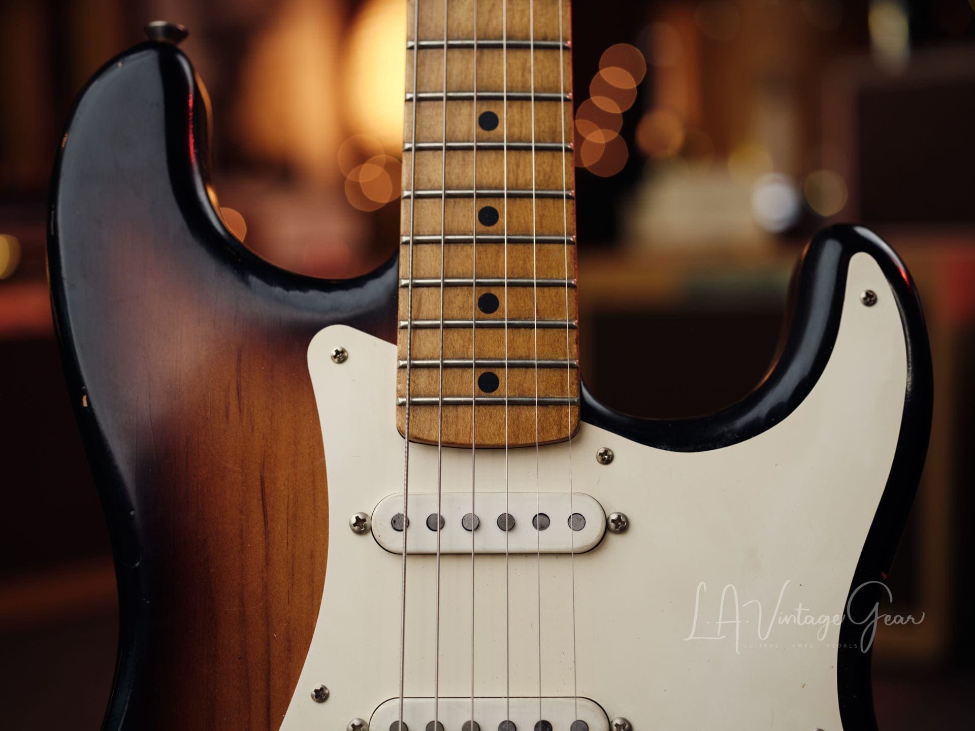 K-Line Springfield S-Style Electric Guitar - 2Tone Sunburst