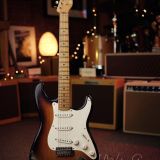 K-Line Springfield S-Style Electric Guitar – 2Tone Sunburst & Roasted Pine Body – Great Gtr .